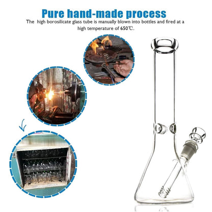 Clear Beaker Base Water Pipe