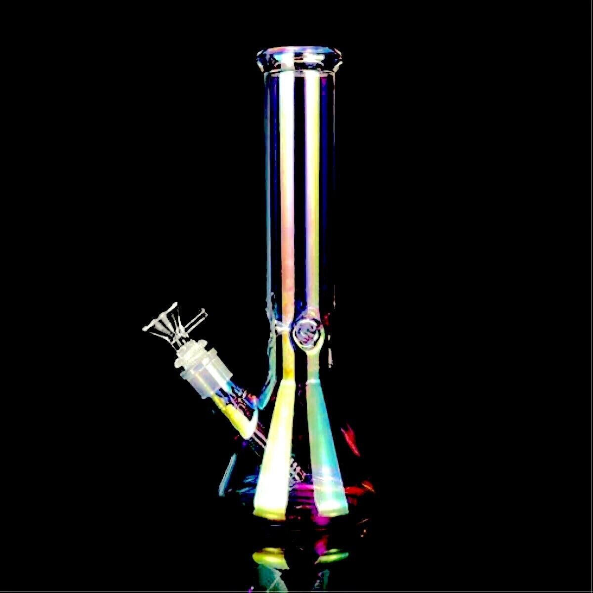 Glass Bongs Heavy 11In|14mm| Rainbow