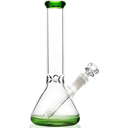 Green Bong Glass Water Pipe 11IN